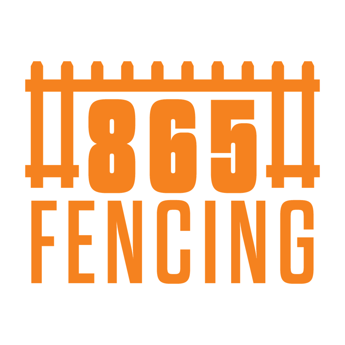865 Fencing Main Logo, branding by Compass Studio.
