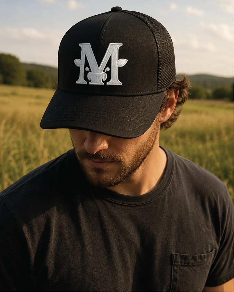 Lazy M Farms: Embroidered hat