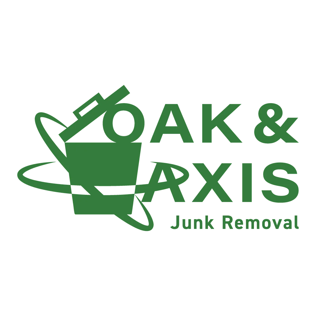 Oak and Axis Main Logo, branding by Compass Studio.