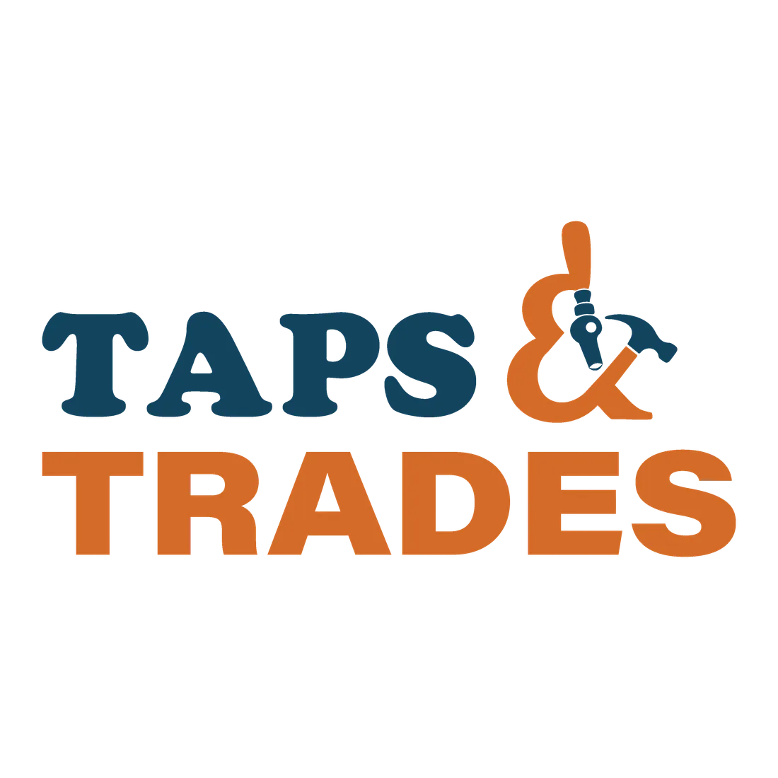 Taps & Trades branding by Compass Studio.