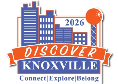 Discover Knoxville branding by Compass Studio.